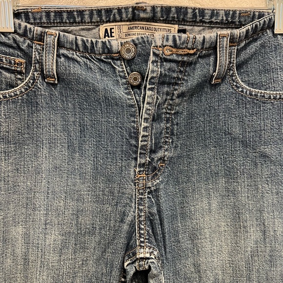 American Eagle Outfitters 4 Button Flare Jeans - Picture 2 of 6